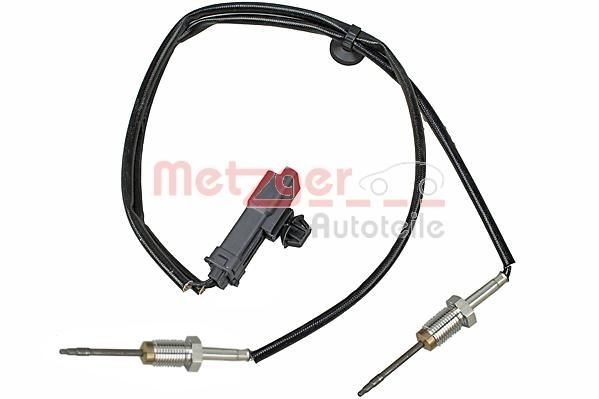 Palpeur, température des gaz METZGER 0894660 METZGER 0894660 Capteur de température des gaz d'échappement LAND ROVER FREELANDER 2009