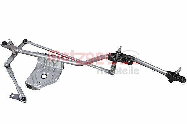 Ντίζες υαλοκαθαριστήρων METZGER 2190114 METZGER 2190114 Μηχανισμός υαλοκαθαριστήρων NISSAN NOTE 2021