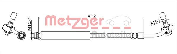METZGER Ελαστικός σωλήνας φρένων 4111348 Ελαστικός σωλήνας φρένων METZGER CAMARO 4111348 φθηνά