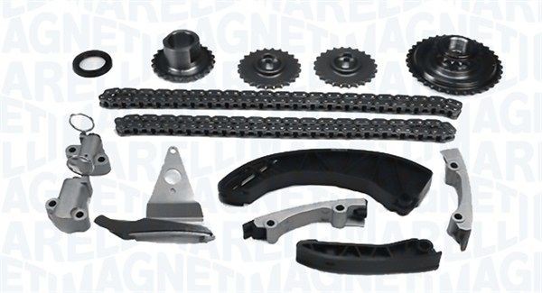Kit catena distribuzione MAGNETI MARELLI 341500001070 MAGNETI MARELLI 341500001070 Kit catena KIA CARENS 2001