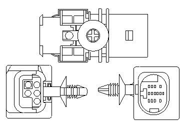 MAGNETI MARELLI Lambdasonde 466016355177 Lambdasonde MAGNETI MARELLI Subaru TRIBECA 466016355177