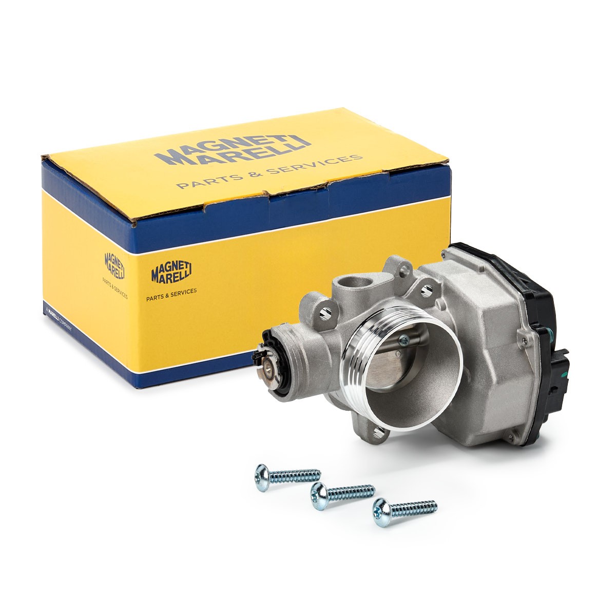 Corpo de borboleta MAGNETI MARELLI 802000000063 MAGNETI MARELLI 802000000063 Borboleta de admissão CITROËN C3 2015