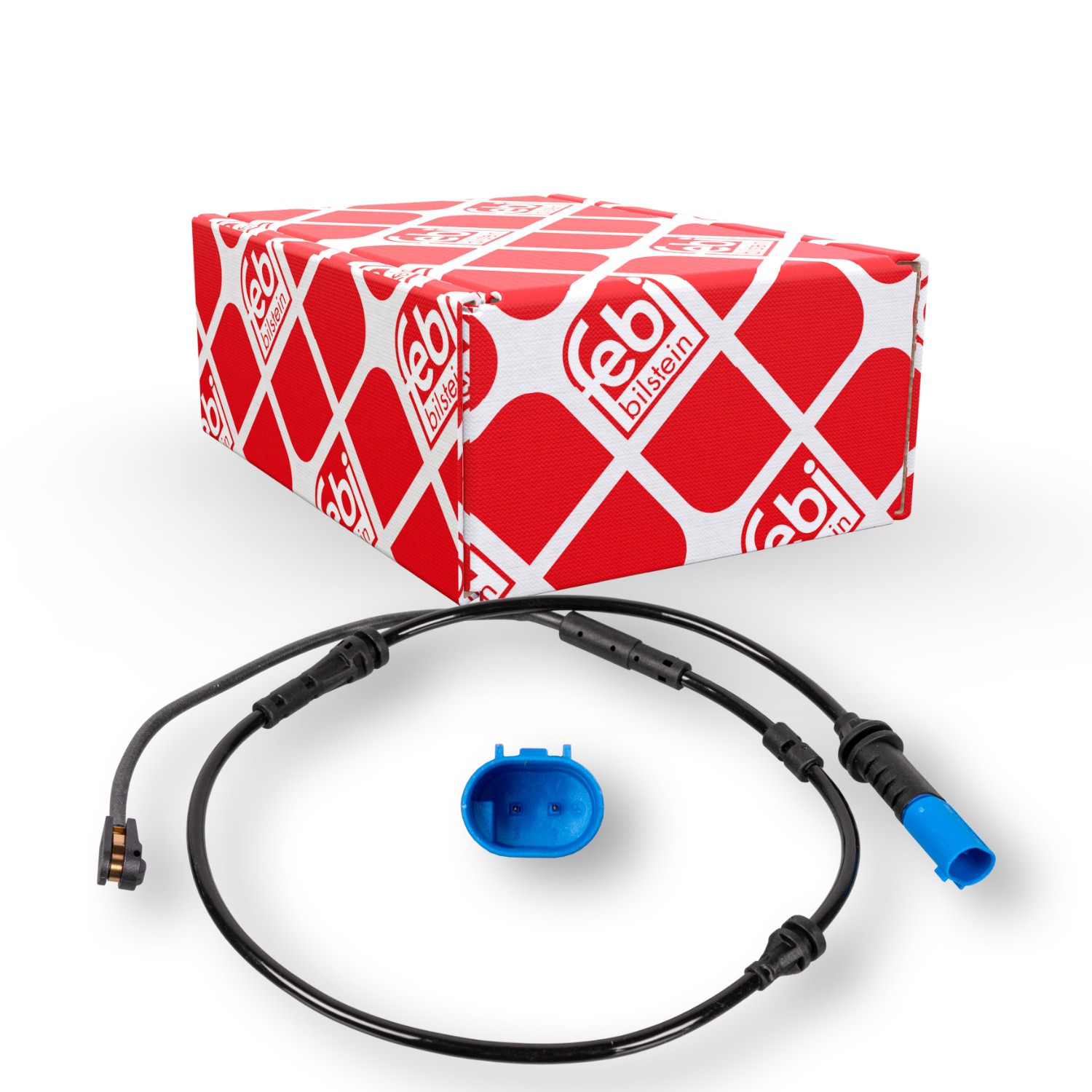 FEBI BILSTEIN Contacto avisador, desgaste da pastilha de travão 170747 Sensor desgaste das pastilhas de travão FEBI BILSTEIN BMW i4 170747