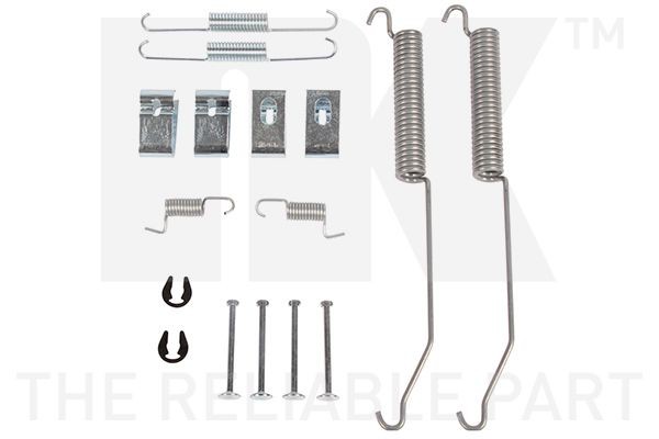 NK Tilbehørssæt, bremsebakker 7922968 Tilbehørssæt bremsebakker NK Renault CLIO 7922968