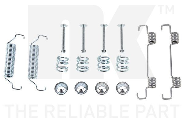 NK Piederumu komplekts, Stāvbremzes mehānisma bremžu loks 79991050 Piederumu komplekts bremžu loki NK Volkswagen TOURAN 79991050