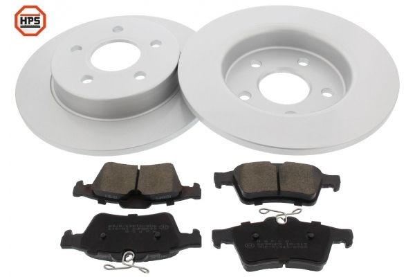 MAPCO Sada bŕzd, Kotúčová brzda 47664HPS MAPCO 47664HPS Sada bŕzd Ford Focus 2 da za nízku cenu