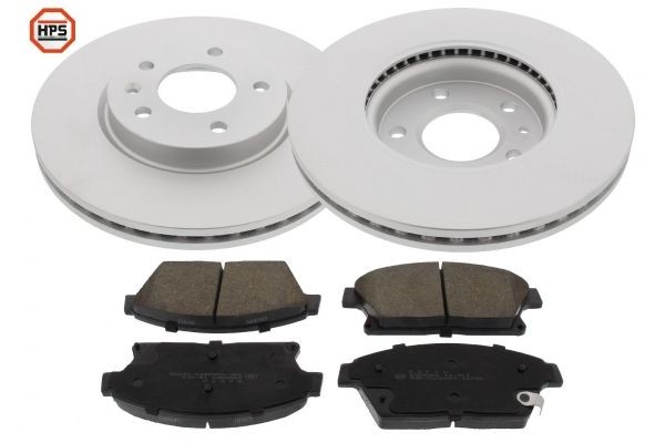 MAPCO Σετ φρένων, δισκόφρενα 47698HPS MAPCO 47698HPS Δισκόπλακες & τακάκια φρένων Fiat 500 γνήσια