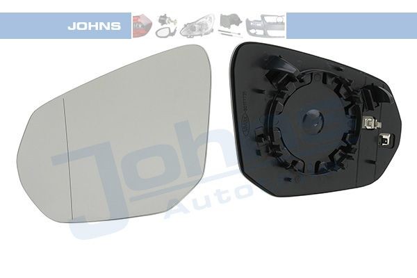 JOHNS Vidro de espelho, espelho retrovisor exterior 13 56 37-81 13 56 37-81 Vidro espelho retrovisor JOHNS AUDI Q5