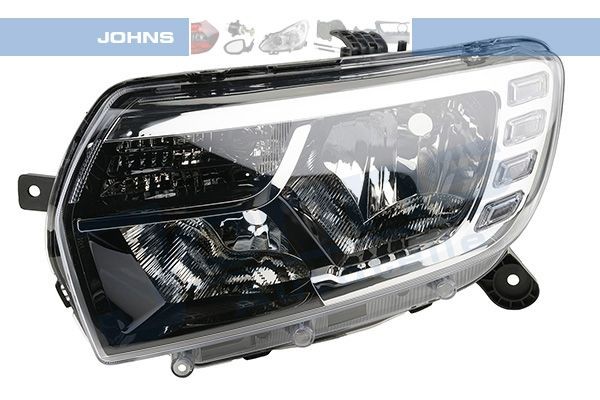 JOHNS Scheinwerfer 25 22 09-5 JOHNS 25 22 09-5 Scheinwerfer DACIA Sandero II 1.6 80 PS 2020