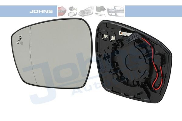 JOHNS Speilglass, ytterspeil 32 76 37-83 JOHNS 32 76 37-83 Speilglass Transit Courier V769 MPV (N3P) originale pris