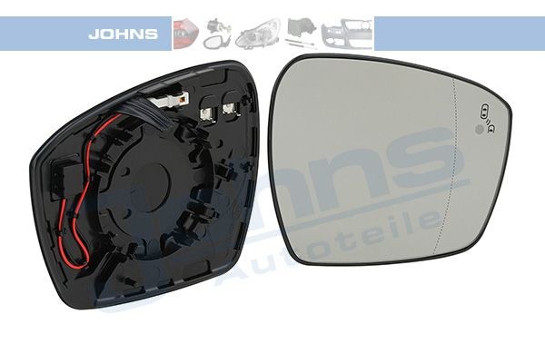 JOHNS Backspegelglas 32 76 38-83 32 76 38-83 JOHNS backspegel, glas FORD S-MAX