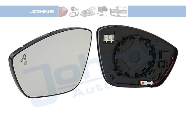 JOHNS Spiegelglas, buitenspiegel 57 28 37-83 JOHNS 57 28 37-83 Spiegel, glas Peugeot 2008 Station Wagon originele prijs