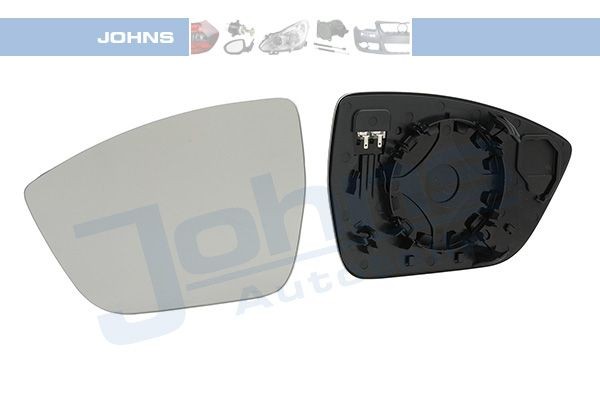 JOHNS Sklo vonkajżieho zrkadla 67 81 37-81 JOHNS 678137-81 Sklo spätného zrkadla Ferrari 512 originálne