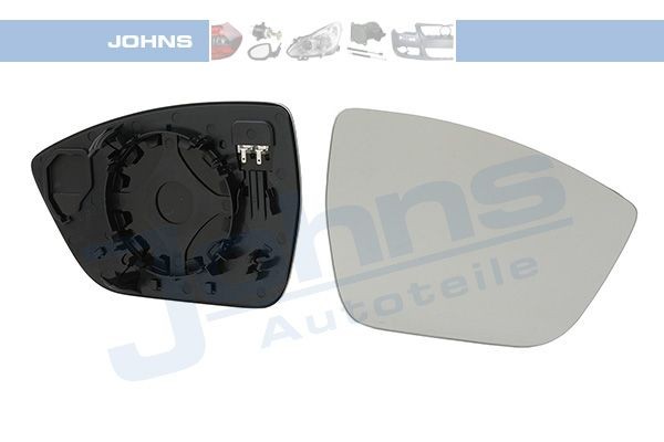 JOHNS Vetro specchio, specchio esterno 67 81 38-81 JOHNS 67 81 38-81 Vetro specchietto SEAT ATECA originali