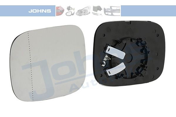 Vidro de espelho, espelho retrovisor exterior JOHNS 90 82 37-81 JOHNS 90 82 37-81 Espelhos retrovisores exteriores VOLVO XC70 2000