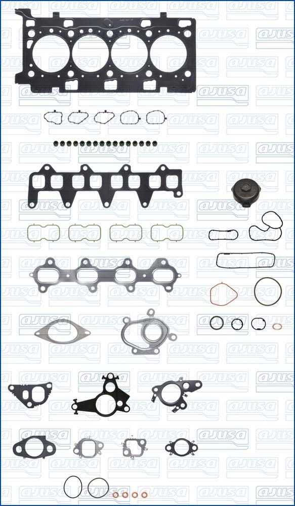 AJUSA Kompletná sada tesnení motora 50474500 AJUSA 50474500 Tesnenie pod hlavu OPEL Movano B Valník / Podvozok (X62) lacné