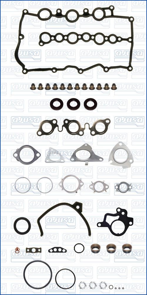 AJUSA Σετ στεγανοπ., κυλινδροκεφαλή 53085600 AJUSA 53085600 Σετ φλάντζες κεφαλής Jaguar S Type x200 τιμες