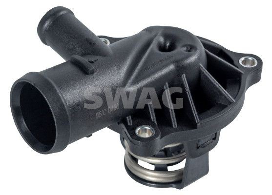 SWAG Termostat, kjølemiddel 33 10 0490 Termostat SWAG Volkswagen POLO 33 10 0490