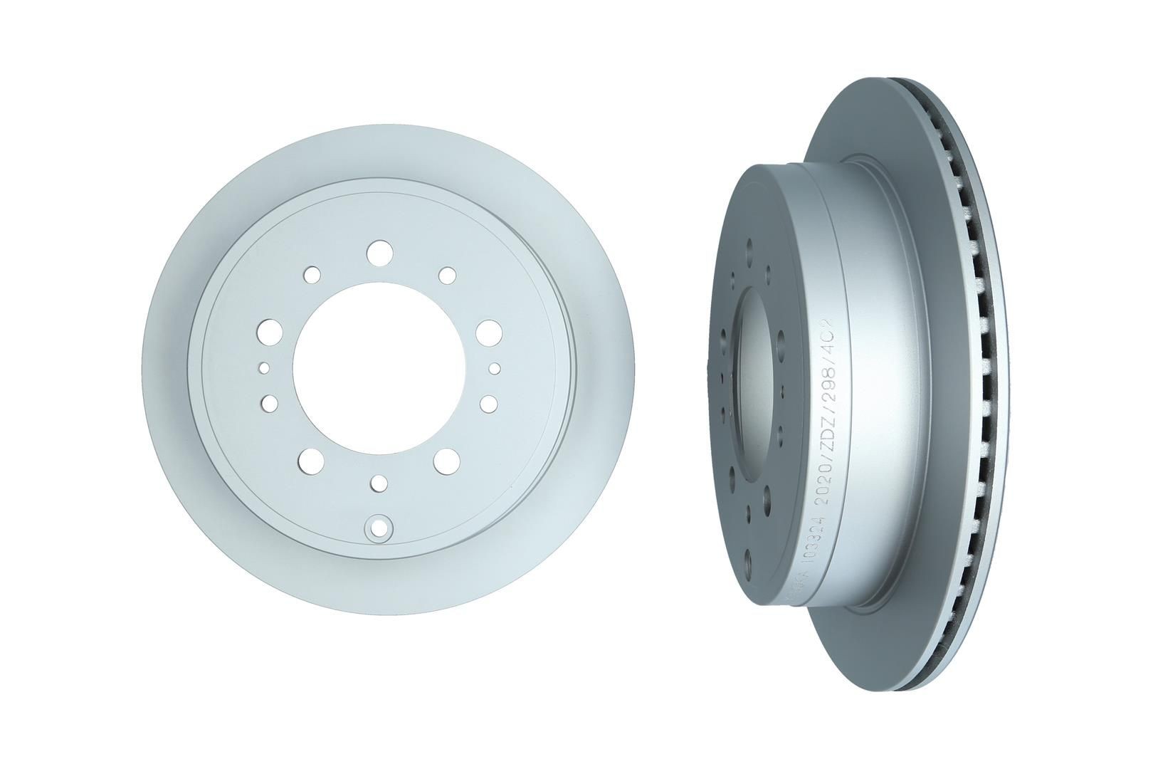 KAMOKA Disque de frein 103324 Disques TOYOTA KAMOKA 103324