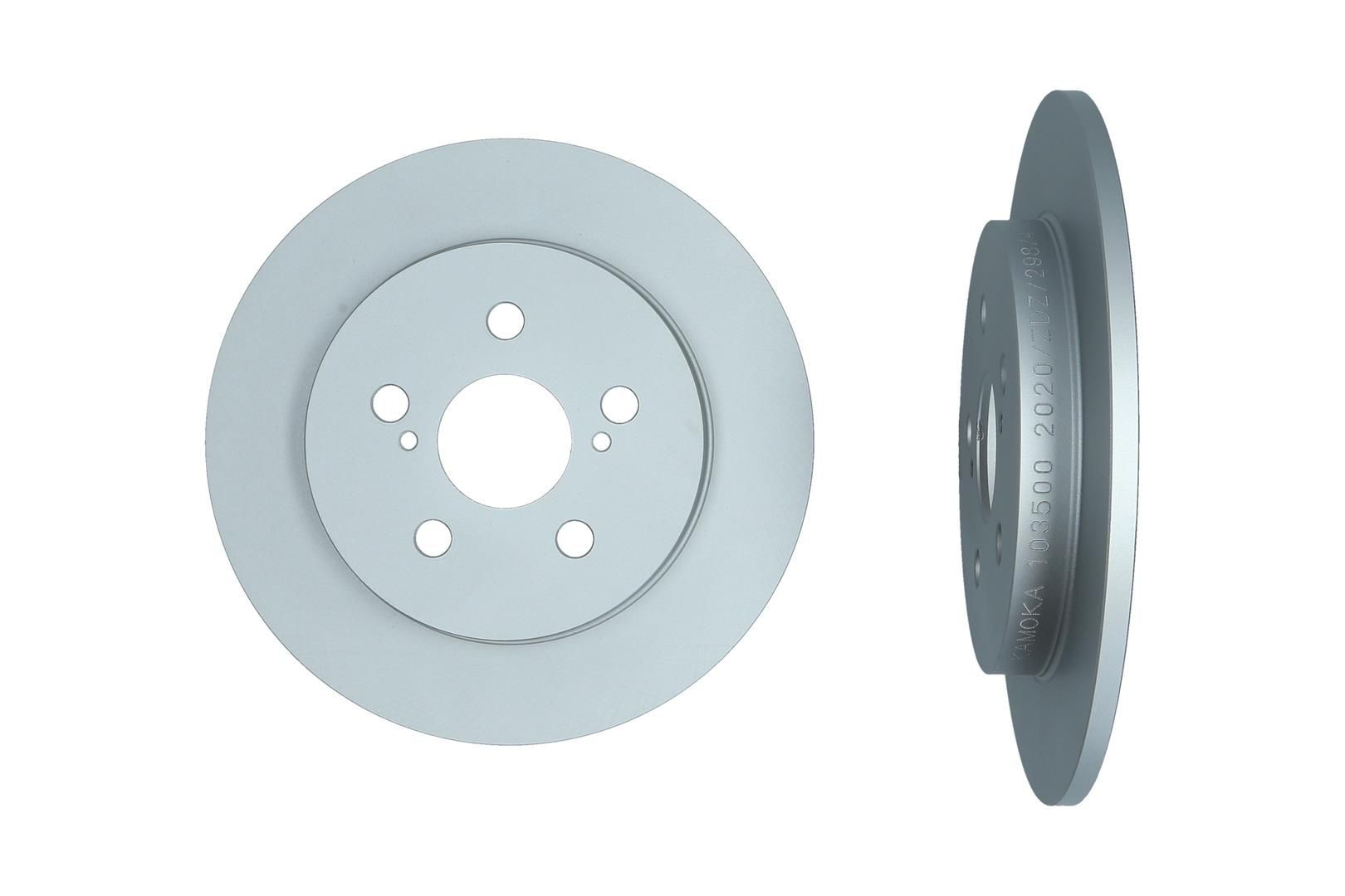 KAMOKA Disco freno 103500 103500 Dischi freno KAMOKA TOYOTA AVENSIS costo