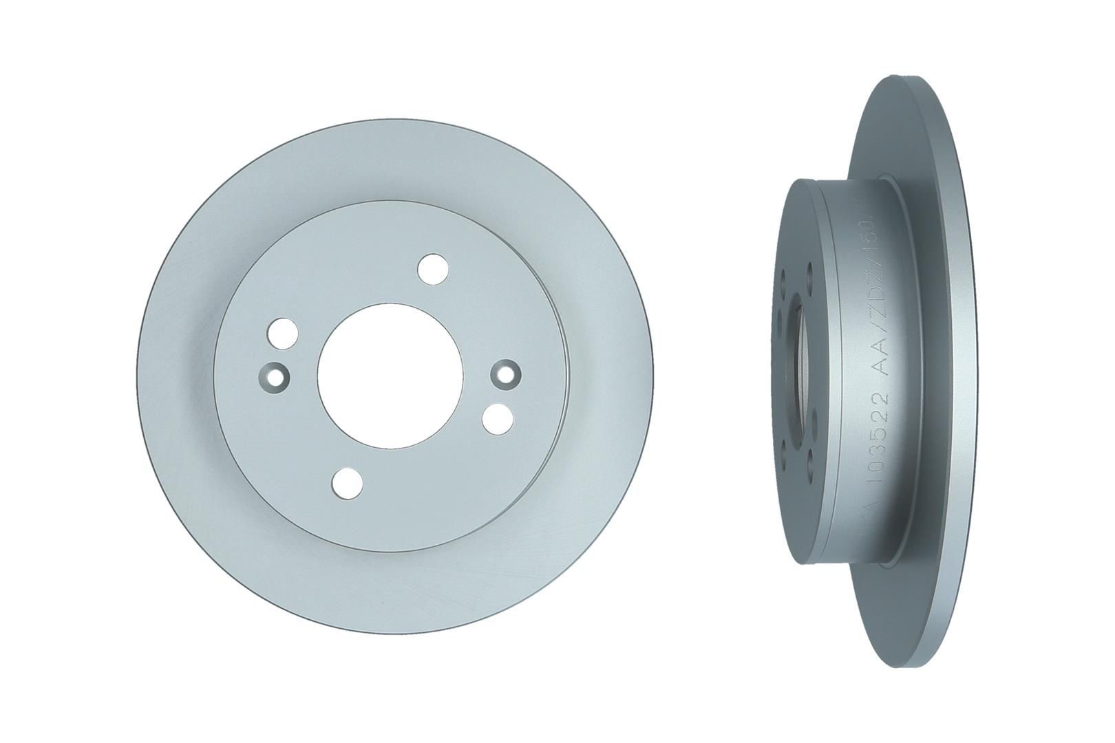 KAMOKA Δισκόπλακα 103522 103522 Δισκόπλακα HYUNDAI i20 KAMOKA