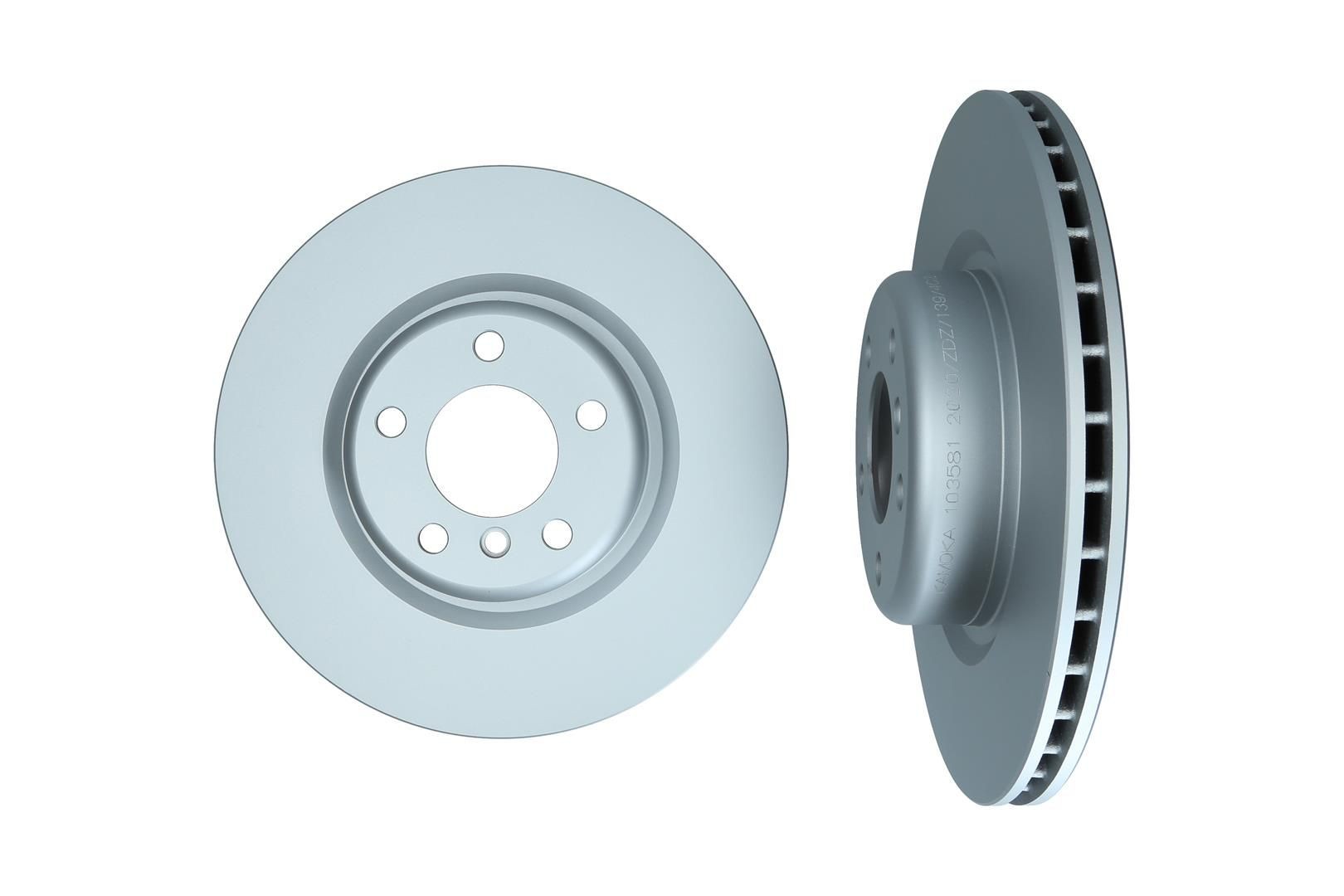 KAMOKA Brake disc 103581 JAGUAR X-TYPE KAMOKA brake discs 103581
