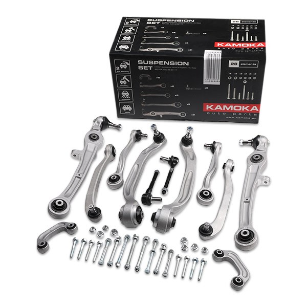KAMOKA Link Set, wheel suspension 9060004 KAMOKA 9060004 CHEVROLET SPARK suspension arms replacement