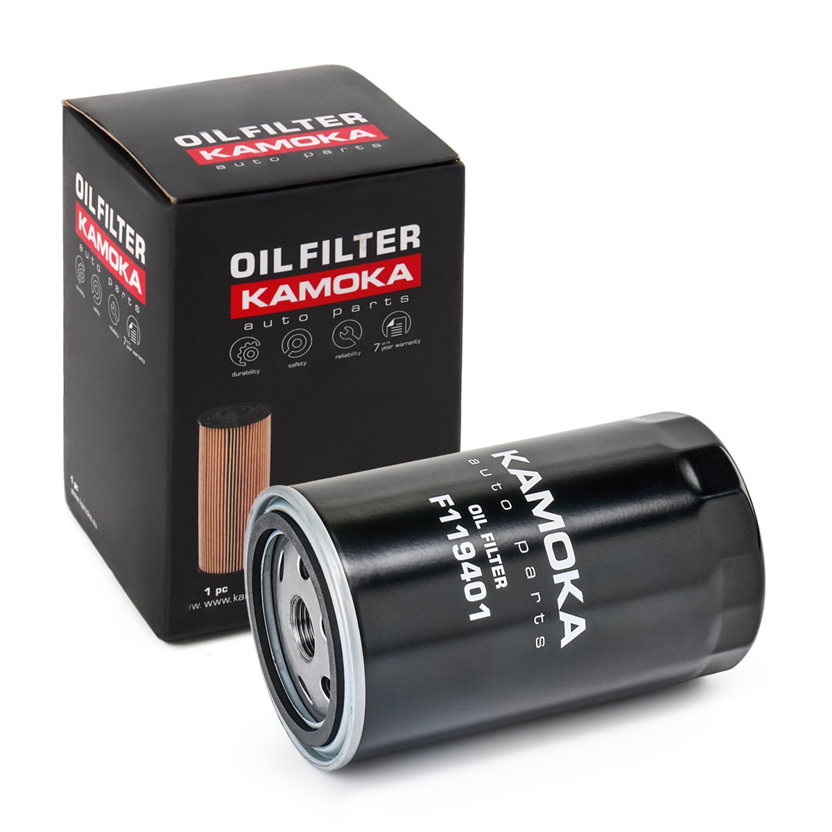 KAMOKA Oljefilter F119401 F119401 Oljefilter FIAT PUNTO KAMOKA
