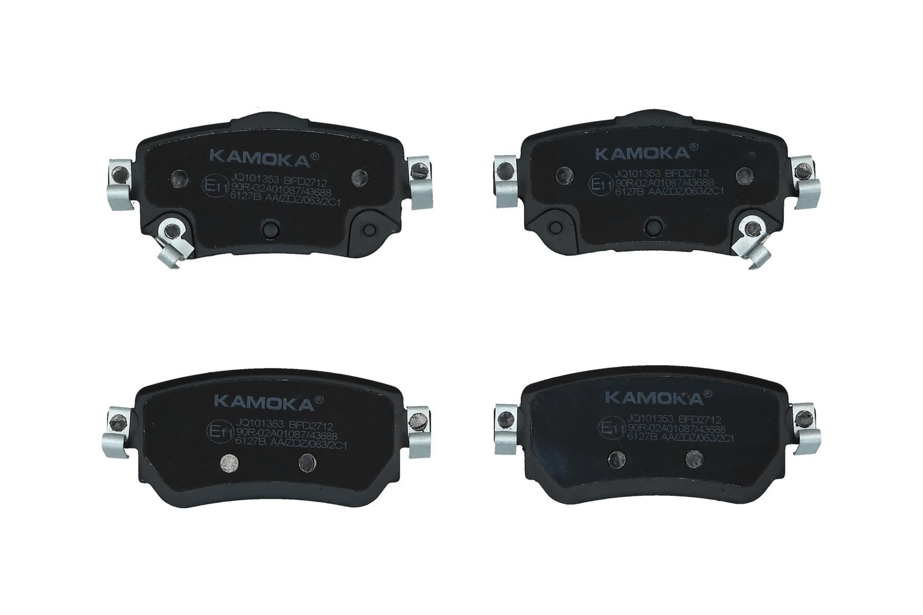KAMOKA Brake pad set JQ101353 RENAULT KAMOKA racing brake pads JQ101353
