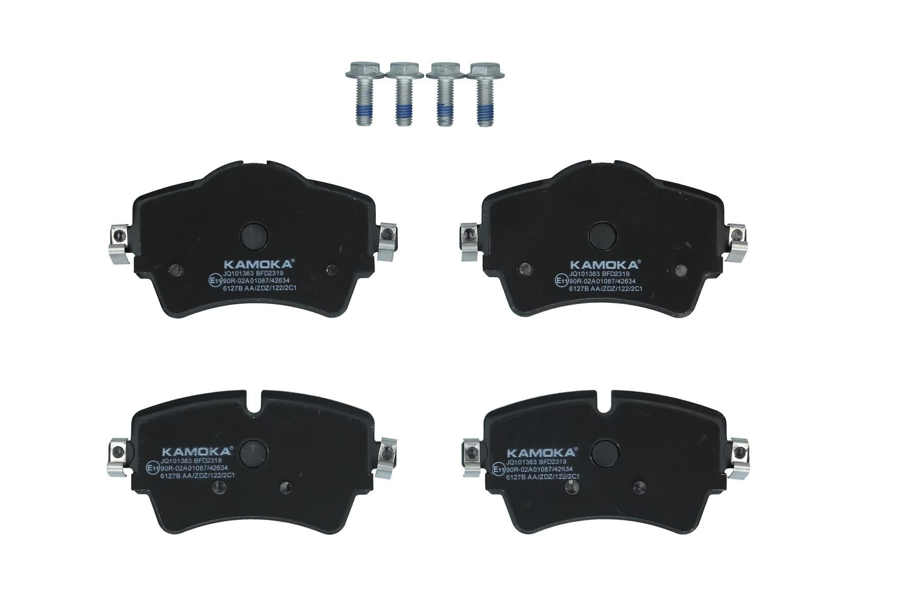 KAMOKA Τακάκια φρένων JQ101363 JQ101363 Σετ τακάκια MINI Coupe KAMOKA