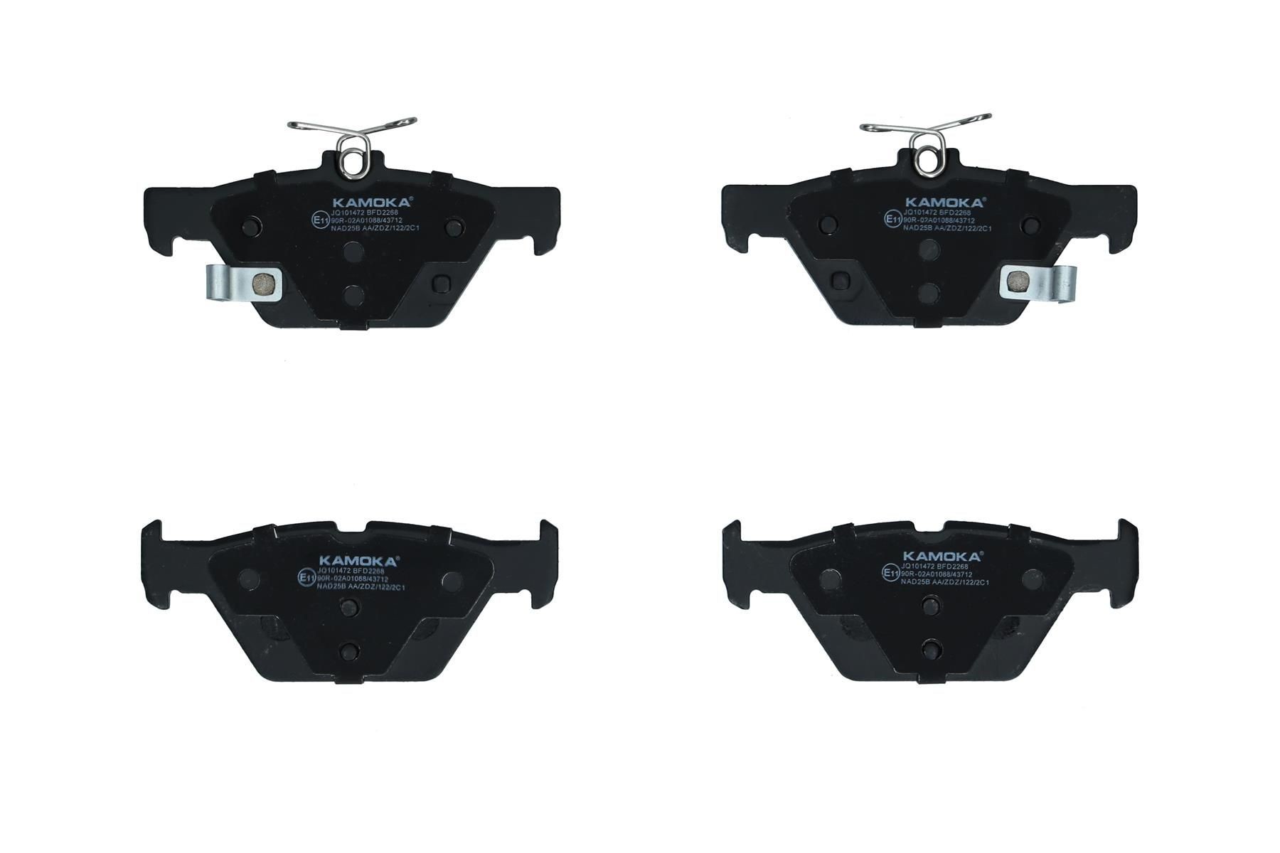 KAMOKA Plaquettes de frein JQ101472 KAMOKA JQ101472 Plaquette Subaru Outback V prix