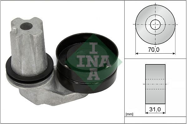 Spanner, Poly V-riem INA 534 0694 10 INA 534 0694 10 Spanner poly v riem LAND ROVER RANGE ROVER 2024