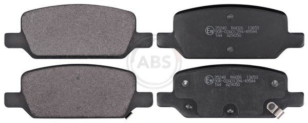 A.B.S. Brake pad set 35248 A.B.S. 35248 Brake pad set TESLA Model 3 (5YJ3) EV AWD 490 hp 2019