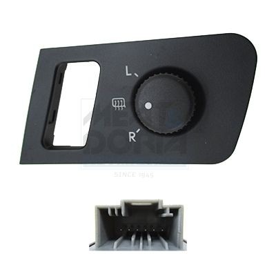MEAT & DORIA Commande, ajustage du miroir 206029 Opel VIVARO Bouton de commande de rétroviseur MEAT & DORIA 206029