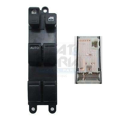 Interruttore, Alzacristallo MEAT & DORIA 26543 MEAT & DORIA 26543 Pulsantiera alzacristalli NISSAN X-TRAIL 2025
