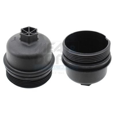 MEAT & DORIA Cover, oil filter housing 91695 MEAT & DORIA 91695 Opel Astra H oil filter housing replacement