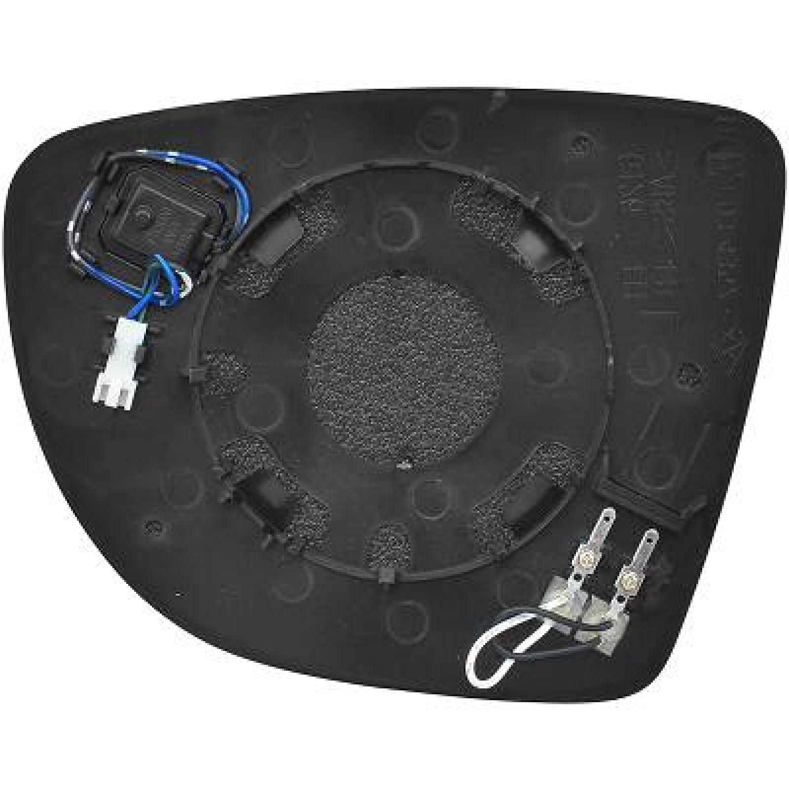 Speilglass, ytterspeil DIEDERICHS 4417124 DIEDERICHS 4417124: Sidespeilglass Renault ZOE 2025