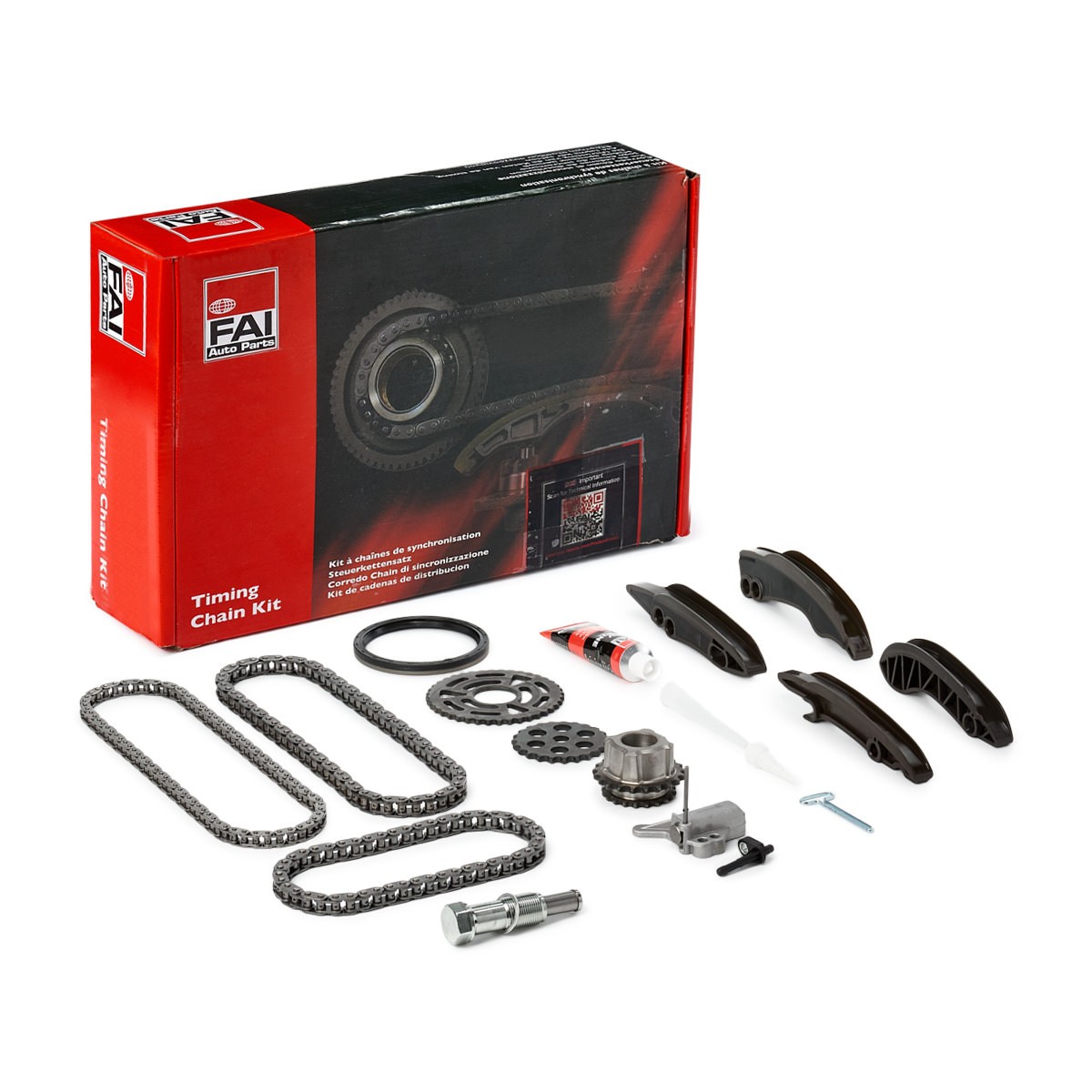 FAI AutoParts Kit catena distribuzione TCK350 TCK350 Kit catena distribuzione SSANGYONG TIVOLI FAI AutoParts costo
