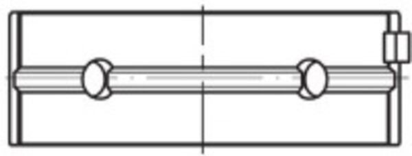 MAHLE Coussinet de vilebrequin 081 HL 21839 000 Porsche 911 Coussinets de vilebrequin MAHLE 081 HL 21839 000