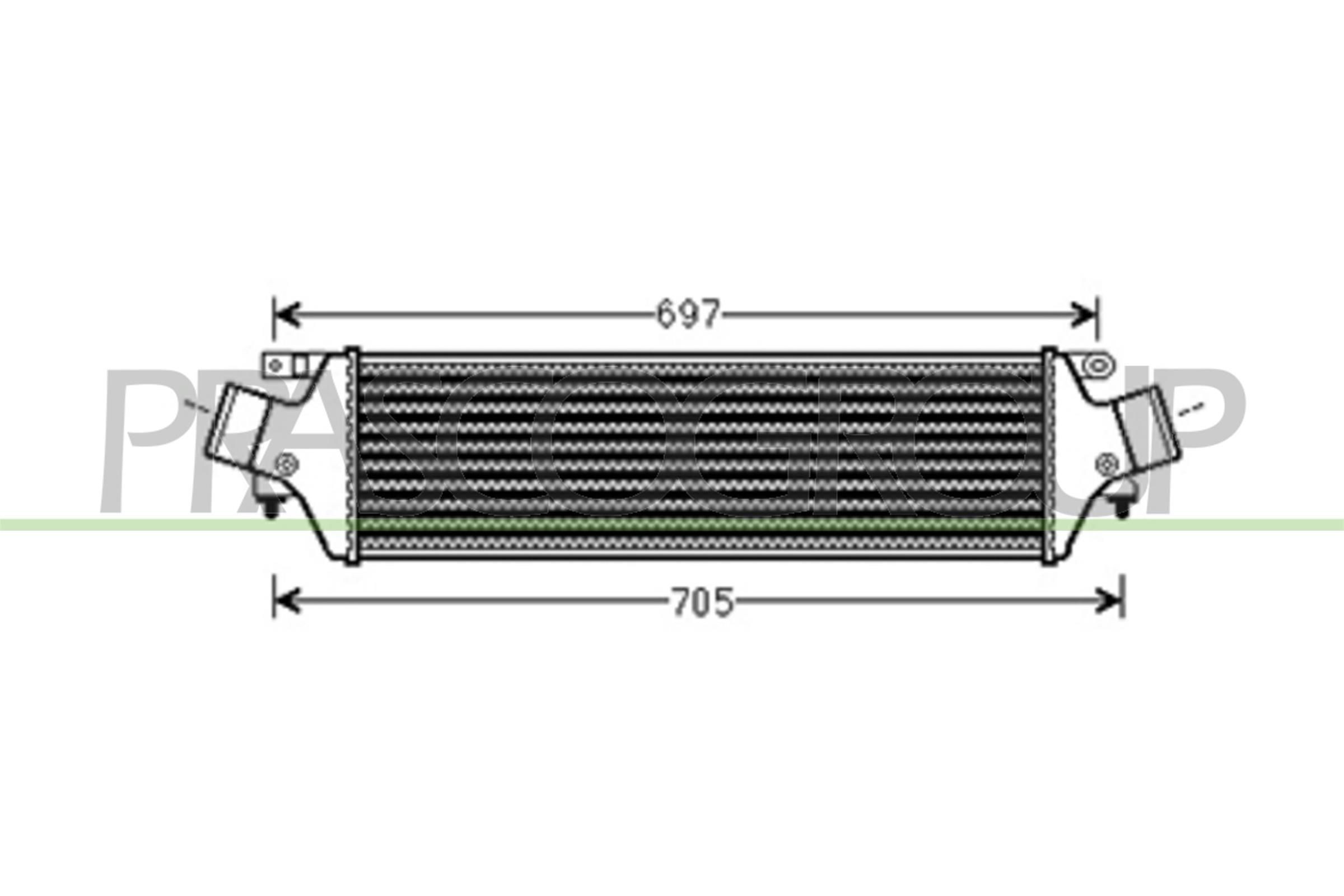 PRASCO Intercooler AA344N001 AA344N001 PRASCO intercooler ALFA ROMEO 146