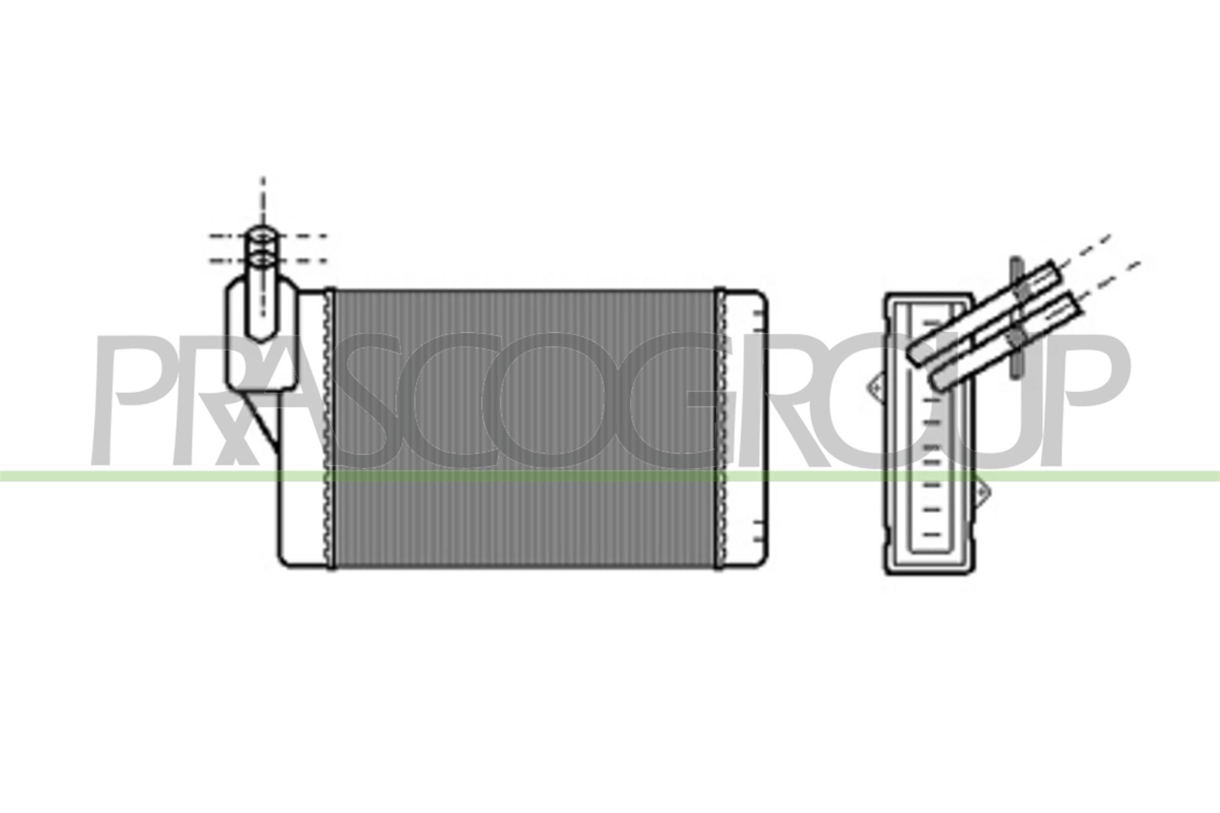 PRASCO Siltummainis, Salona apsilde AD016H002 Salona apsildes radiators PRASCO 88/109 AD016H002 lēti