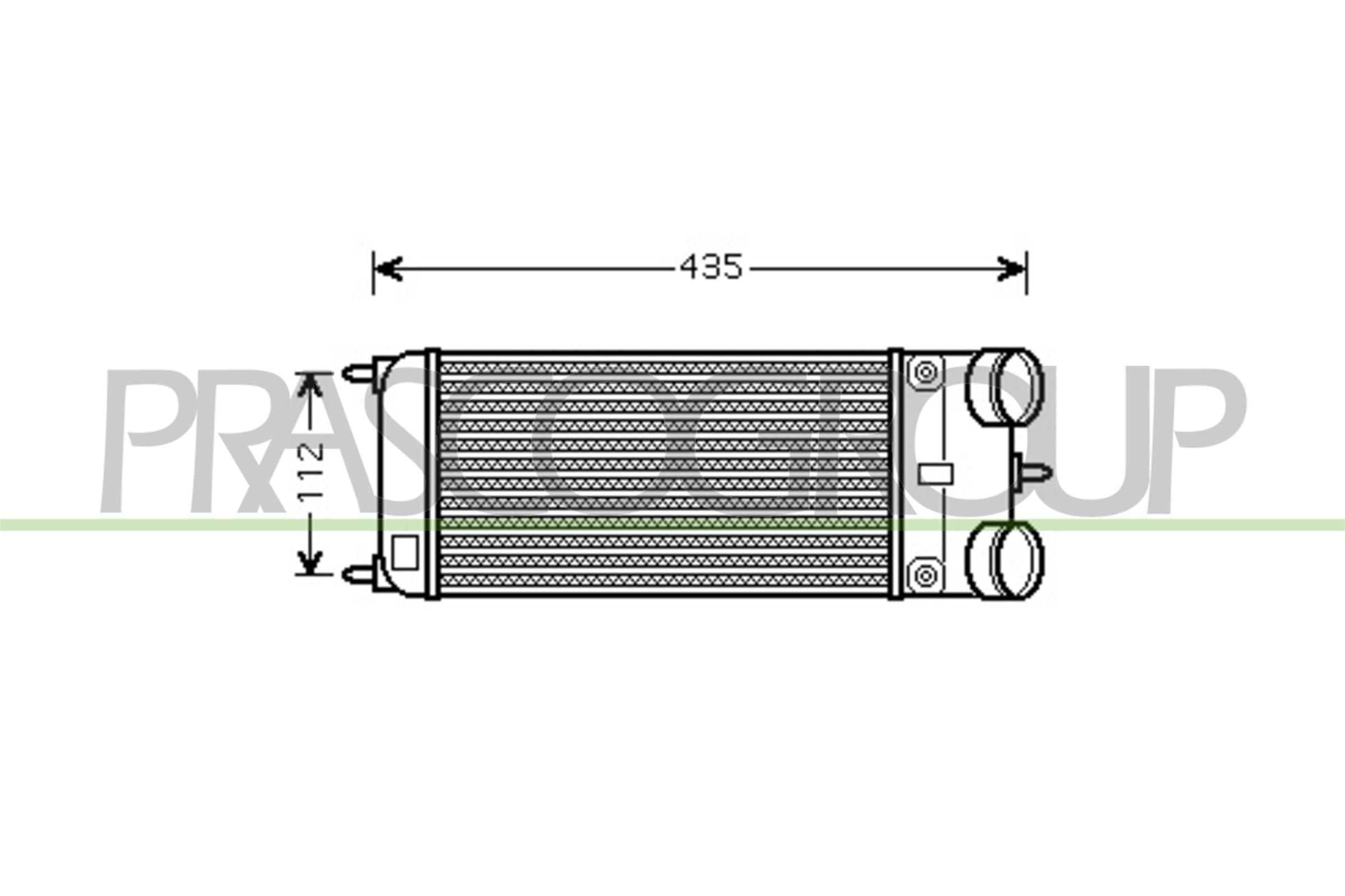PRASCO Intercooler CI324N002 PRASCO CI324N002 Radiator intercooler DS3 Hatchback prijs