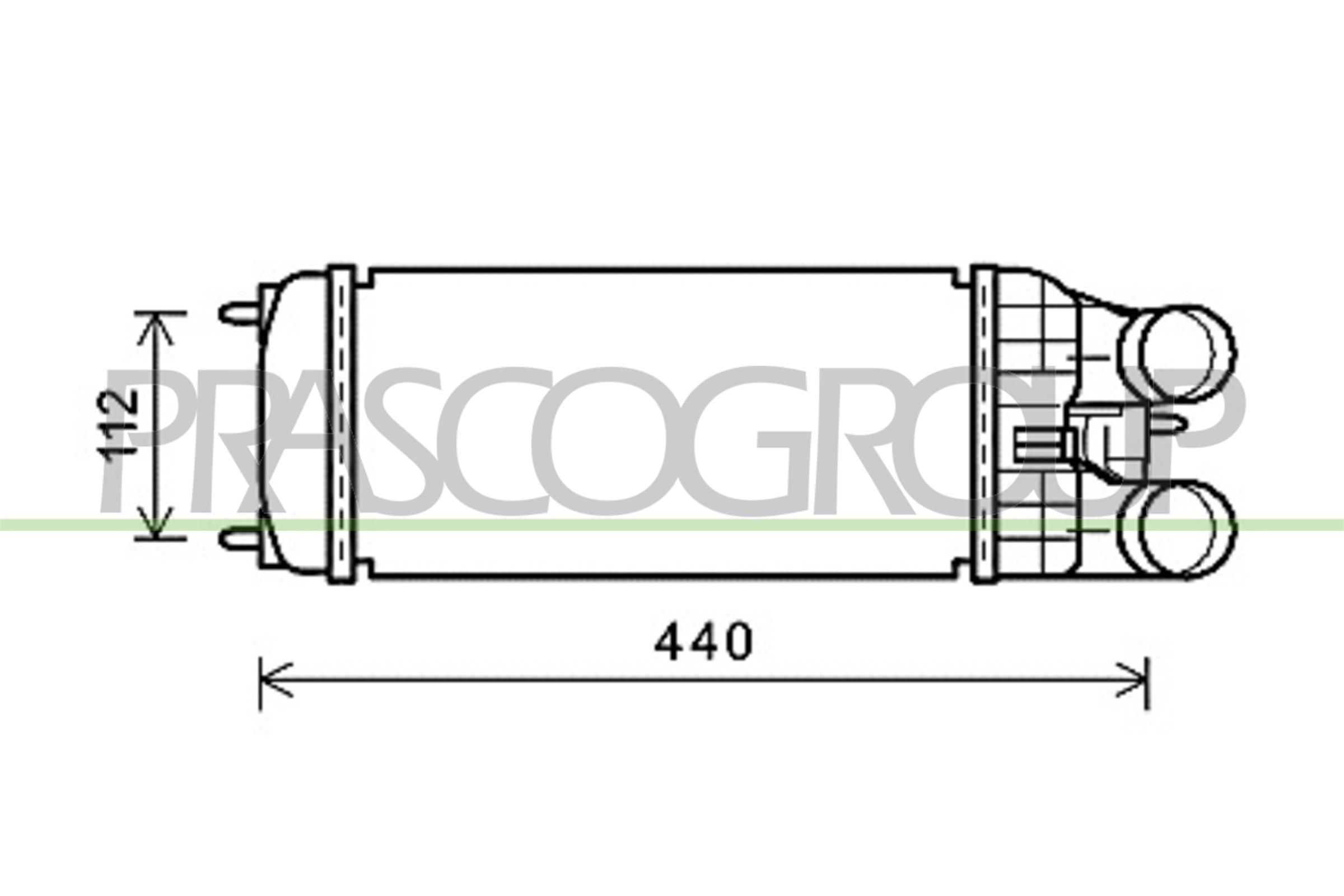 PRASCO Chladič plniaceho vzduchu CI325N001 PRASCO CI325N001 Intercooler Citroen C3 Aircross 2 cena