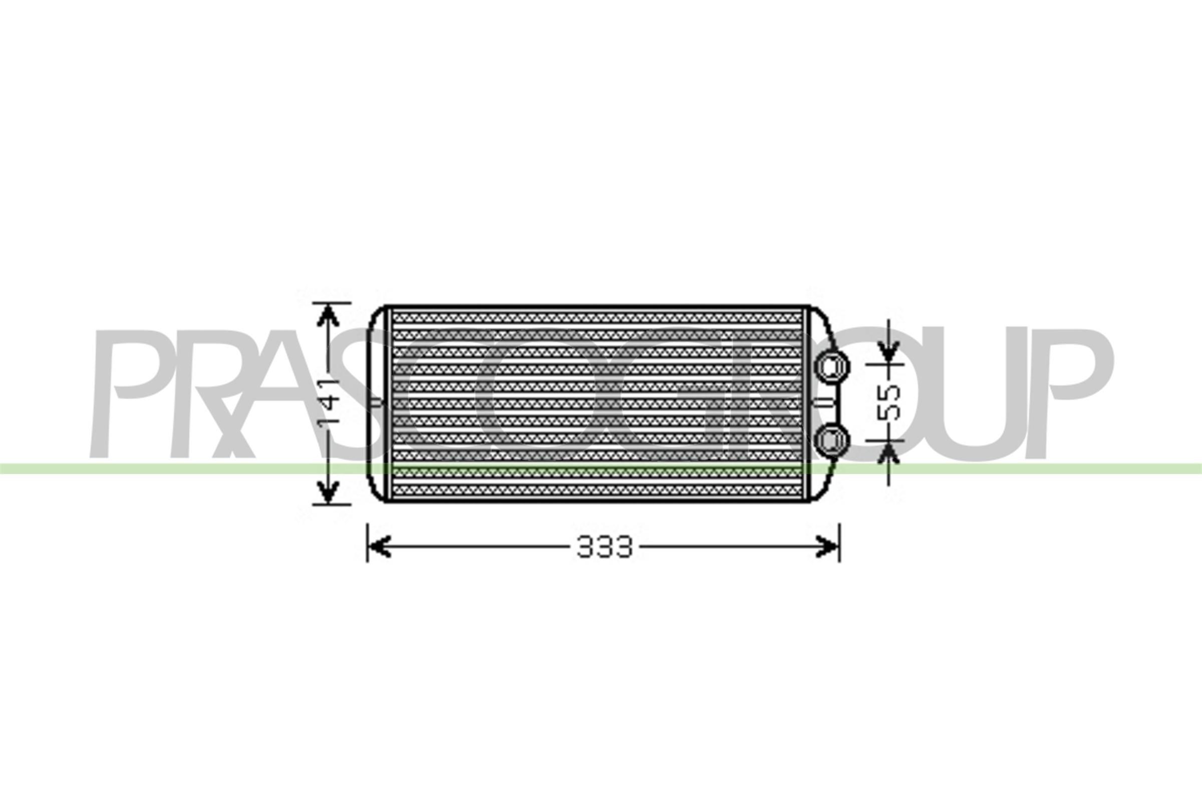 PRASCO Värmepaket CI426H002 PRASCO CI426H002 Värmepaket Berlingo II (B9) original