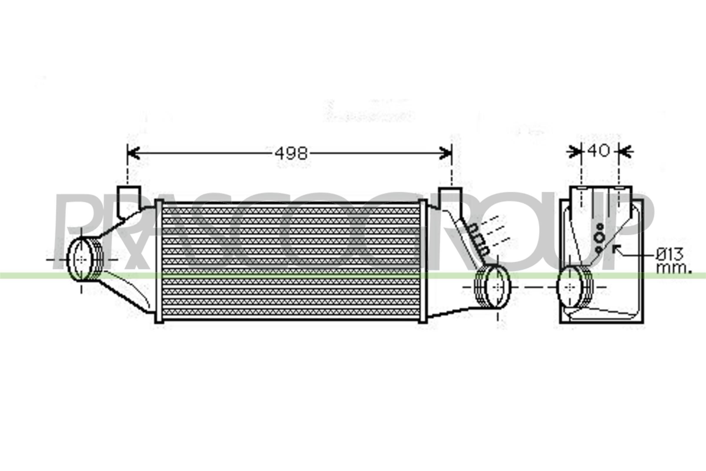 PRASCO Intercooler FD910N003 preço Intercooler Ford FA_ _ FD910N003 PRASCO