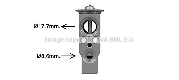 PRASCO AC expansion valve FT1479 FT1479 PRASCO ac expansion valve for ALFA ROMEO 145