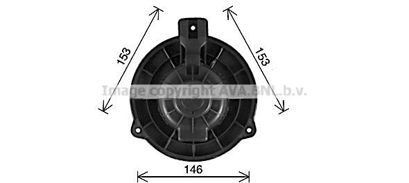 PRASCO Elettromotore ventola abitacolo KA8313 KA8313 costo Ventola abitacolo PRASCO KIA PICANTO