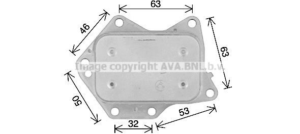PRASCO Ψυγείο λαδιού, λάδι κινητήρα MS3744 Ψυγείο λαδιού PRASCO T1 Δίαυλος MS3744 φθηνά