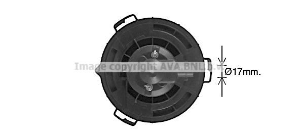 Elektromotor vnútorného ventilátora PRASCO MZ8297 PRASCO MZ8297: Vnútorný ventilátor Mazda 3 2004