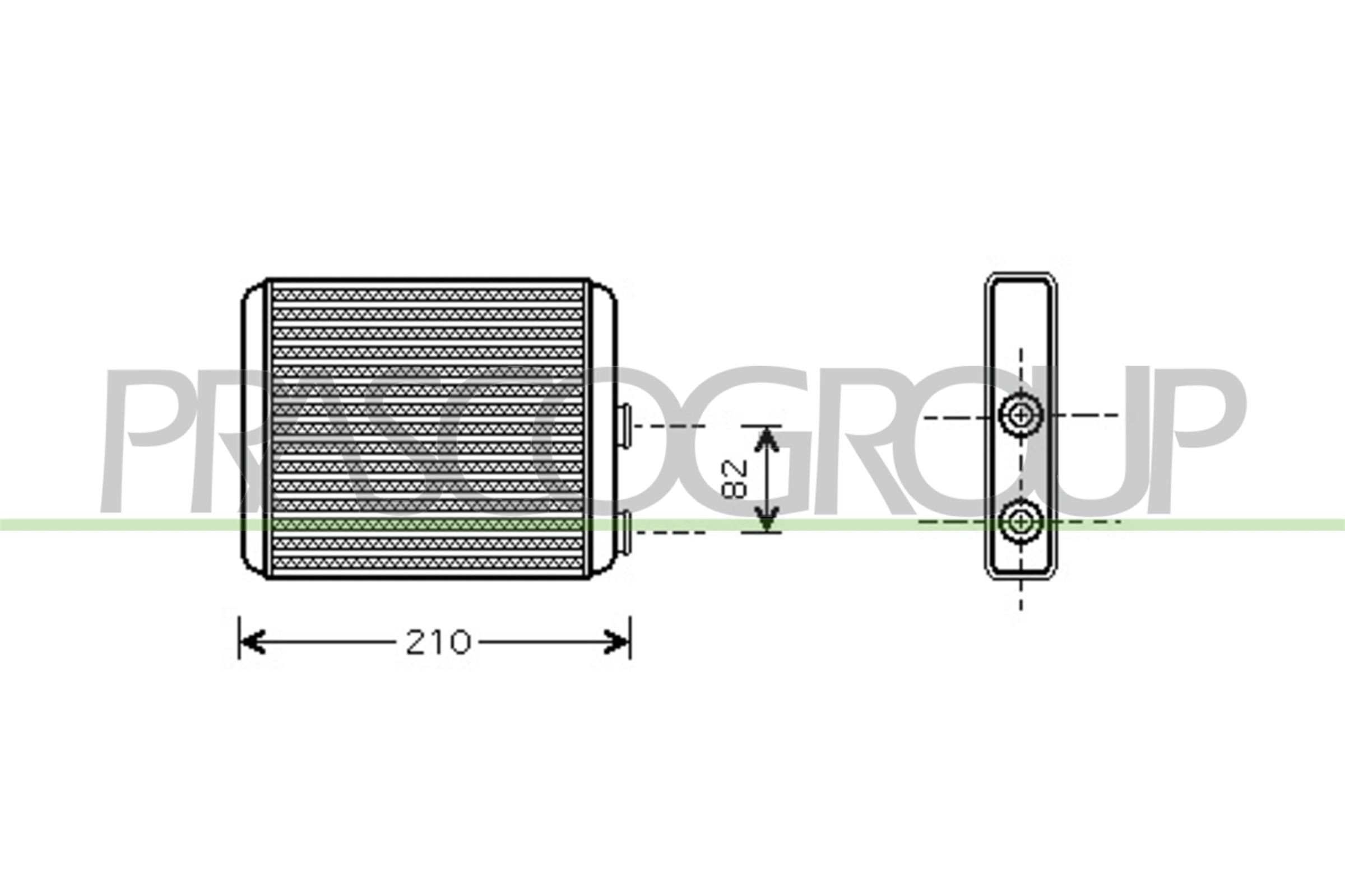 PRASCO Wärmetauscher OP350H001 OP350H001 PRASCO SMART Wärmetauscher